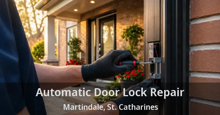 Automatic Door Lock Repair Martindale, St. Catharines - ON