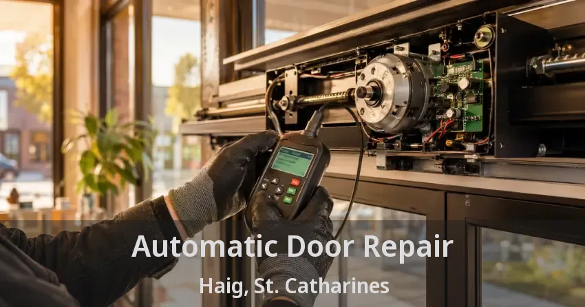 Automatic Door Repair Haig, St. Catharines - ON