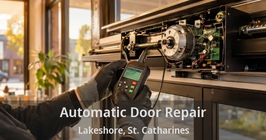Automatic Door Repair Lakeshore, St. Catharines - ON