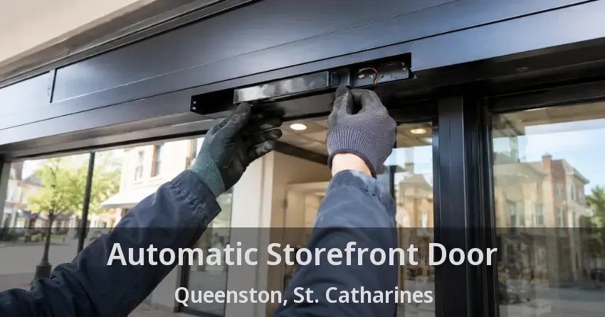 Automatic Storefront Door Queenston, St. Catharines - ON