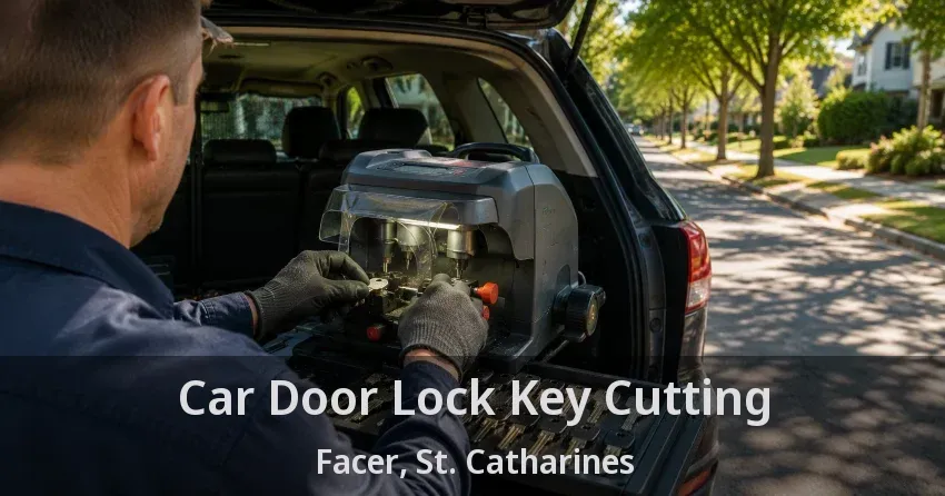 Car Door Lock Key Cutting Facer, St. Catharines - ON