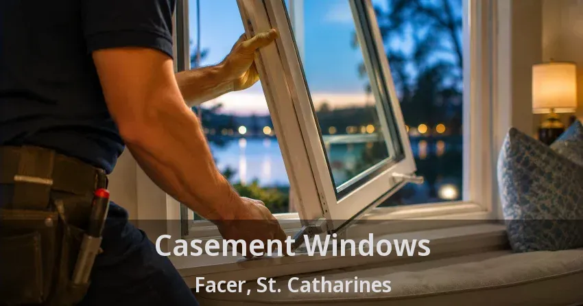 Casement Windows Facer, St. Catharines - ON