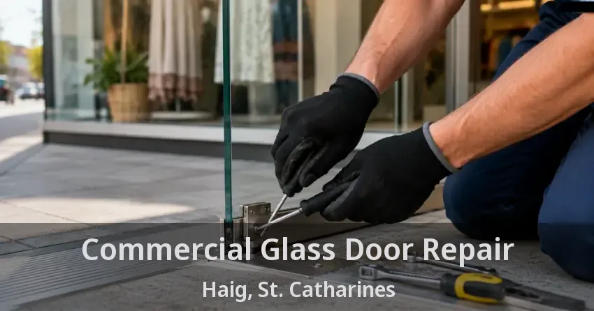 Commercial Glass Door Repair Haig, St. Catharines - ON
