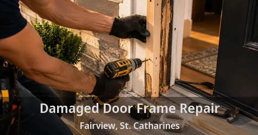 Damaged Door Frame Repair Fairview, St. Catharines - ON