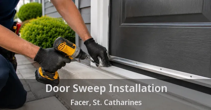 Door Sweep Installation Facer, St. Catharines - ON