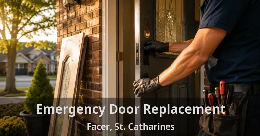 Emergency Door Replacement Facer, St. Catharines - ON