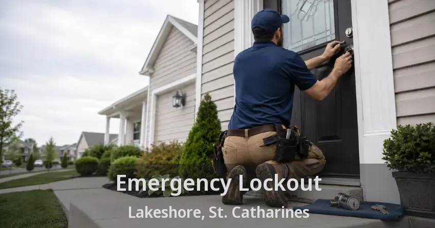 Emergency Lockout Lakeshore, St. Catharines - ON