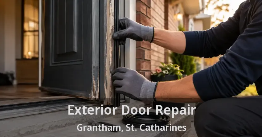 Exterior Door Repair Grantham, St. Catharines - ON