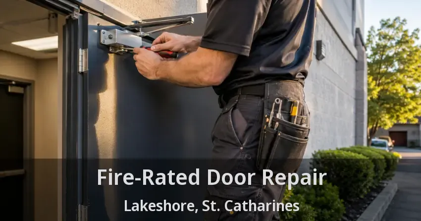 Fire-Rated Door Repair Lakeshore, St. Catharines - ON
