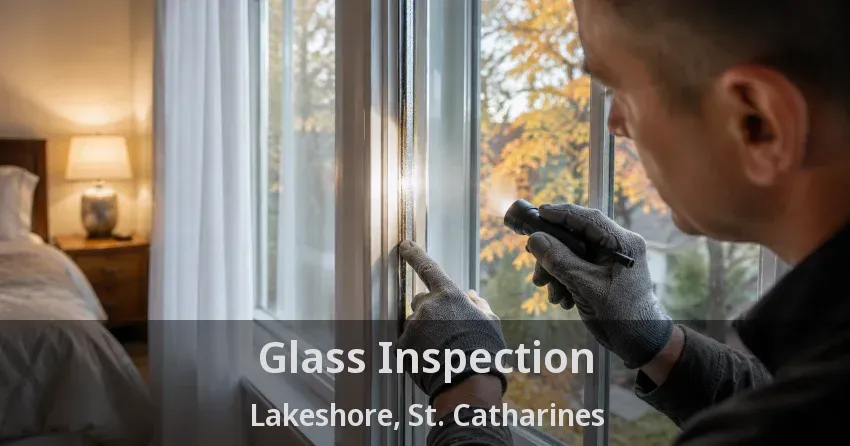 Glass Inspection Lakeshore, St. Catharines - ON