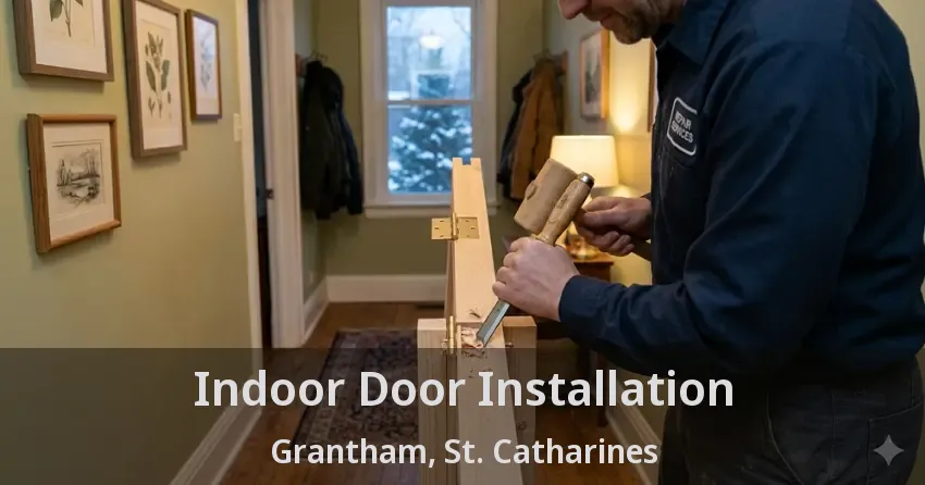 Indoor Door Installation Grantham, St. Catharines - ON