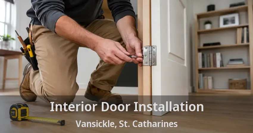 Interior Door Installation Vansickle, St. Catharines - ON