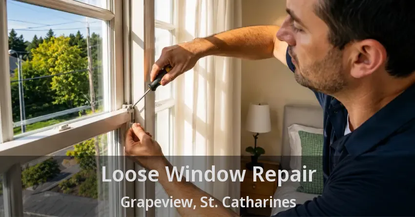 Loose Window Repair Grapeview, St. Catharines - ON