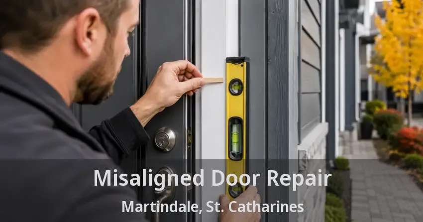 Misaligned Door Repair Martindale, St. Catharines - ON