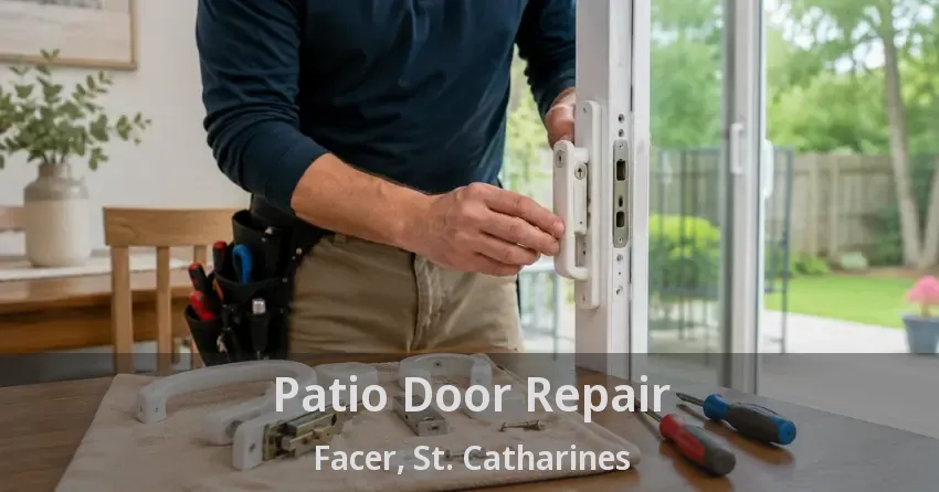 Patio Door Repair Facer, St. Catharines - ON