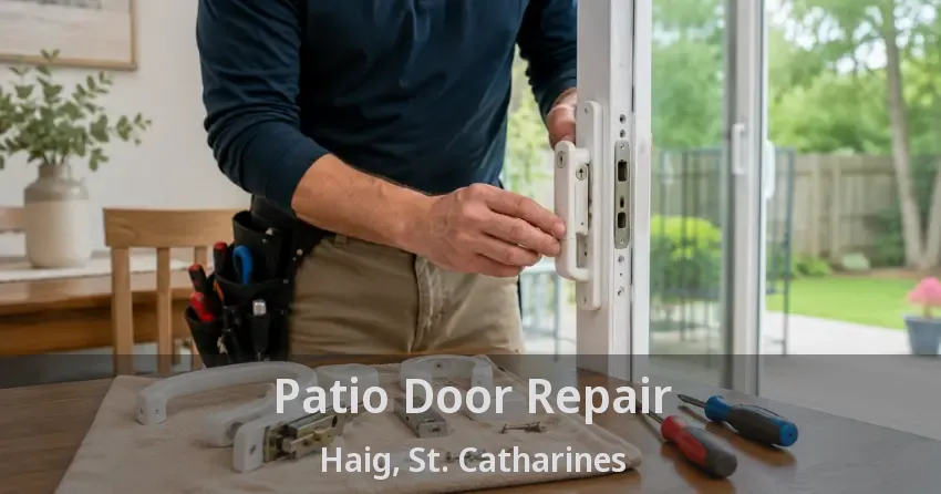 Patio Door Repair Haig, St. Catharines - ON
