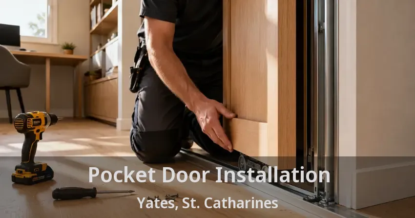 Pocket Door Installation Yates, St. Catharines - ON