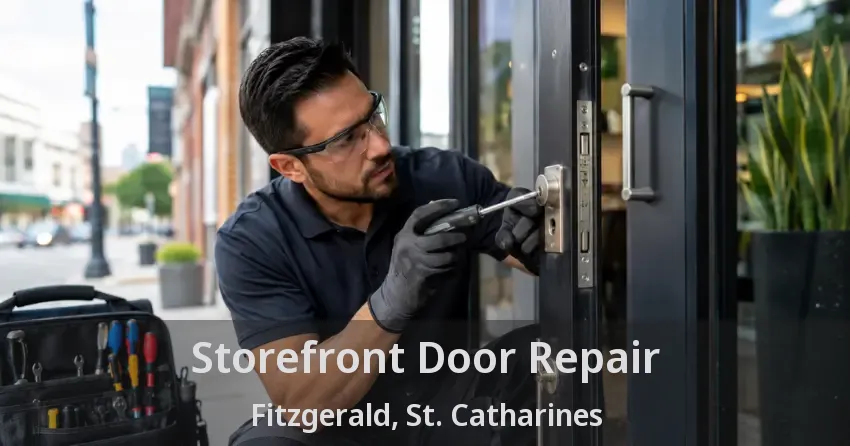 Storefront Door Repair Fitzgerald, St. Catharines - ON Storefront Door Repair Fitzgerald, St. Catharines - ON