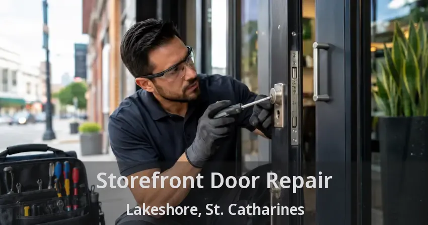 Storefront Door Repair Lakeshore, St. Catharines - ON