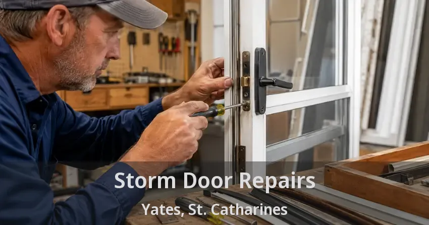 Storm Door Repairs Yates, St. Catharines - ON