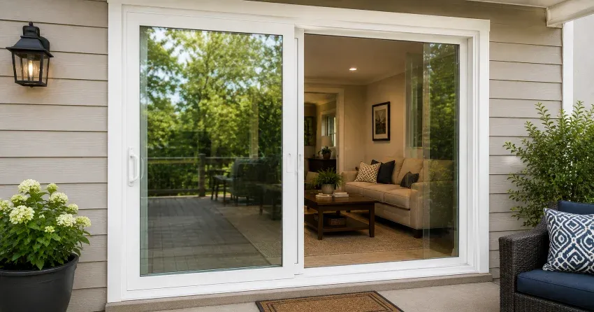 new patio door replacement installed in St. Catharines home